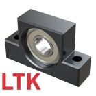 EF15 Stehlagereinheit für Loslagerseite, Innendurchmesser 15mm
