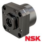 WBK15-11 Flanschlagereinheit für Festlagerseite mit Rundflansch, Innendurchmesser 15mm