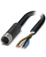 4-Pol Power-Kabel 10m, M12L FS / AE